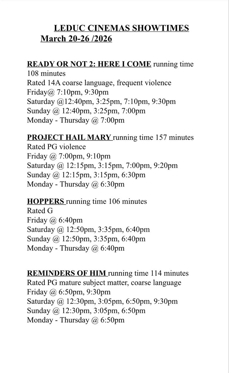 Leduc Cinemas tweet media