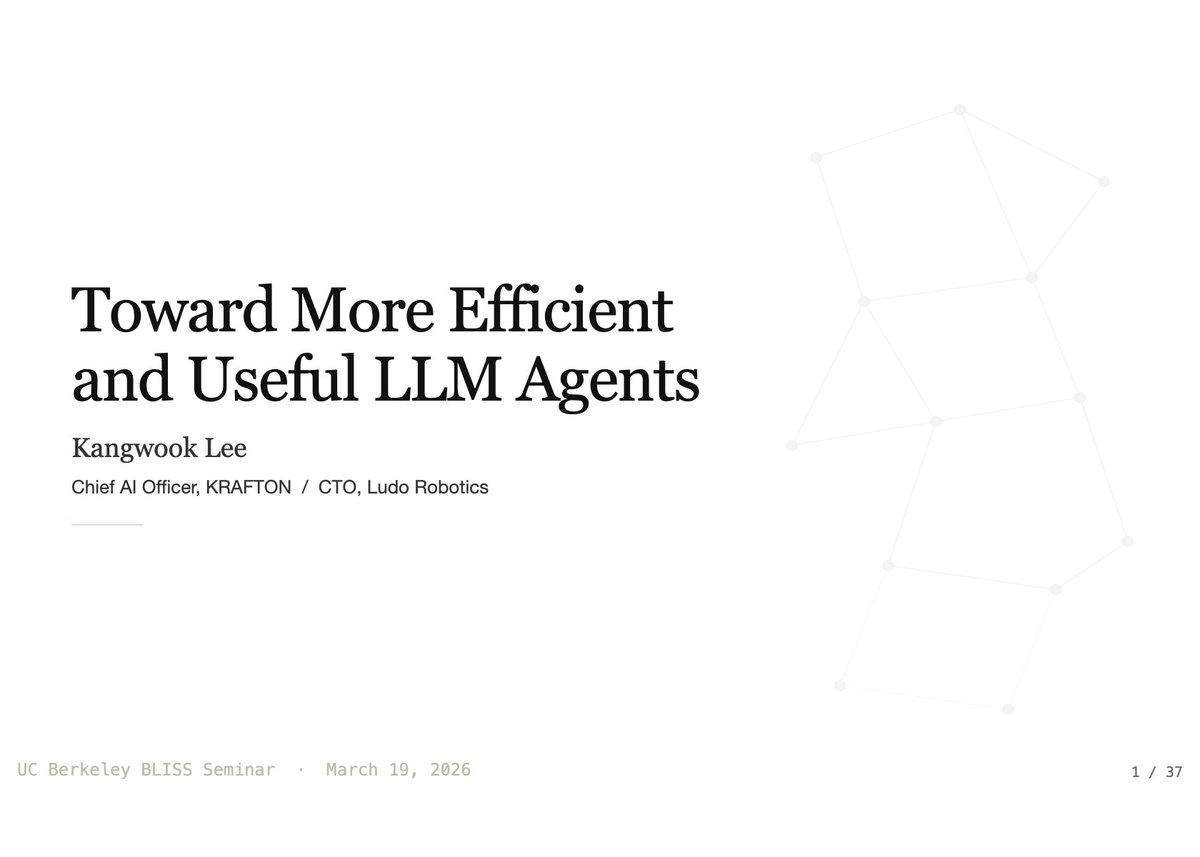 Kangwook Lee tweet media