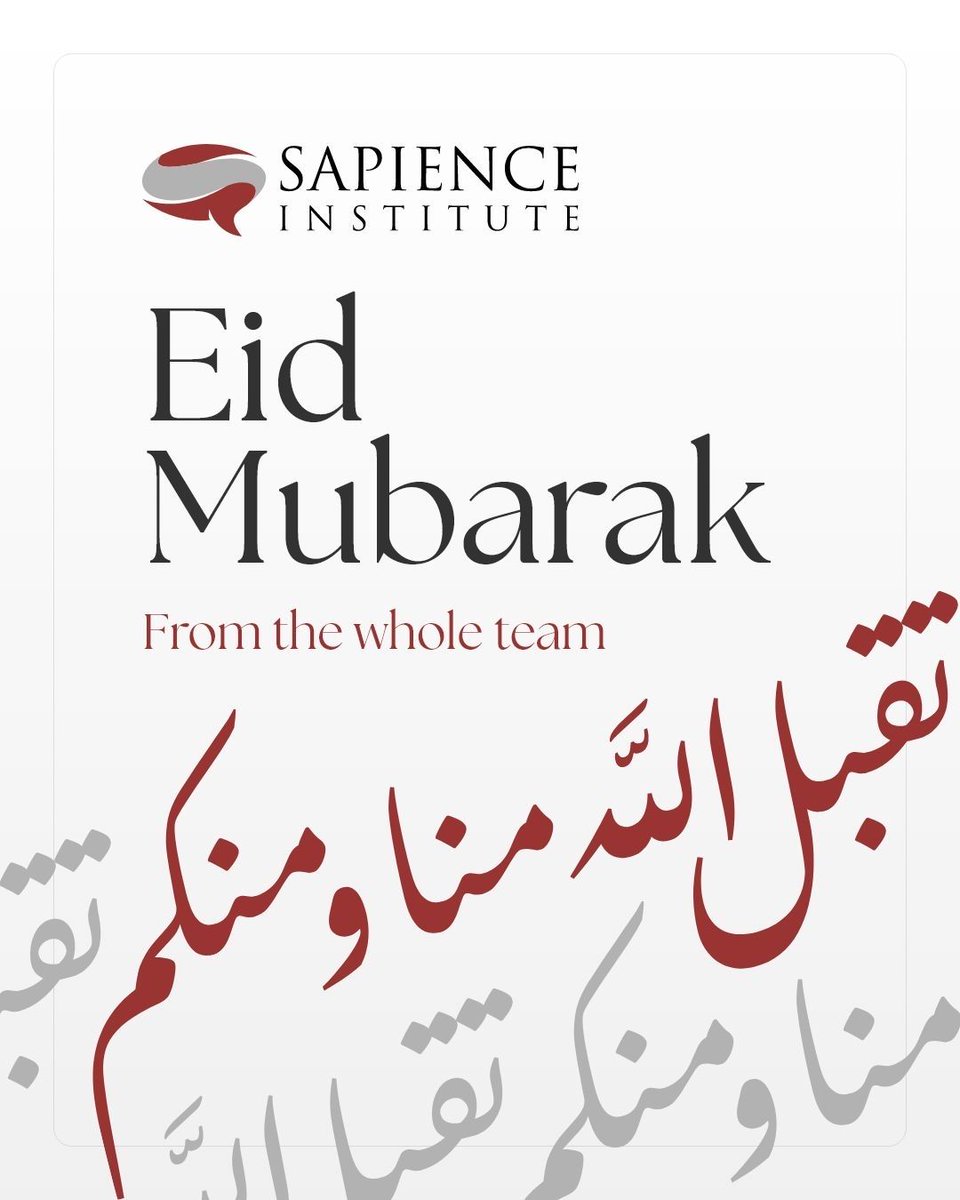 Sapience Institute tweet media