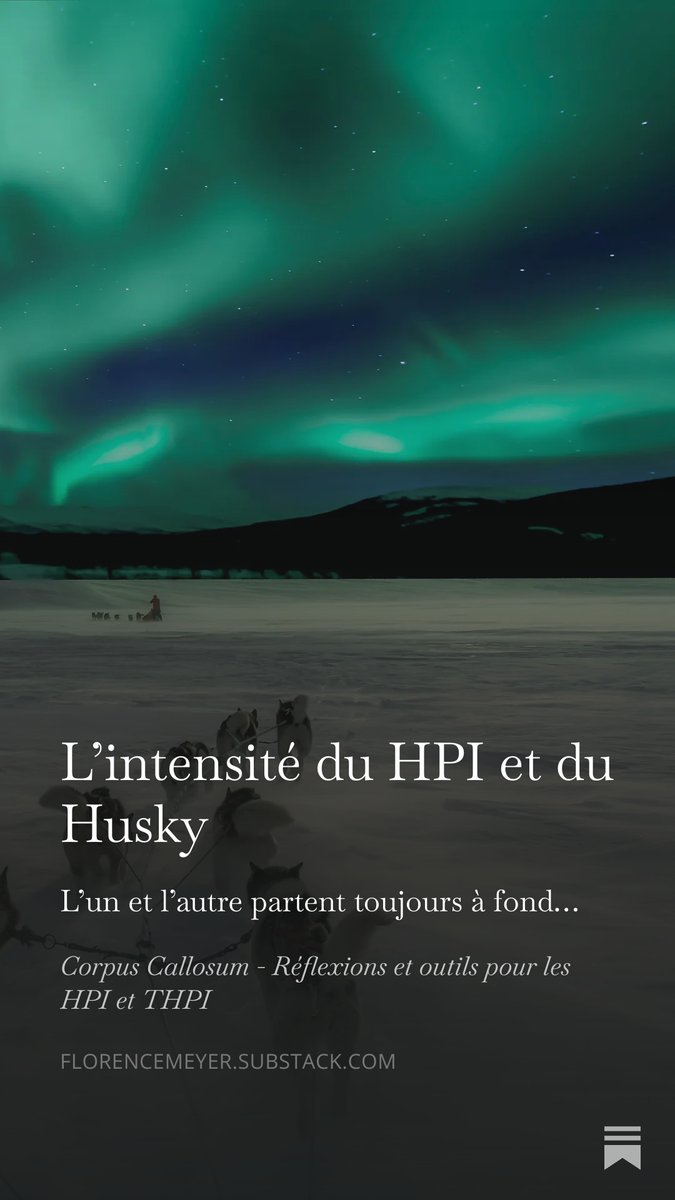 florencemeyer's tweet photo. L’intensité du #HPI et du Husky : tous deux démarrent tuojours à fond. Mais comment tenir la distance ?
https://t.co/K5hZ9SjefF https://t.co/PBY3Qmemqf