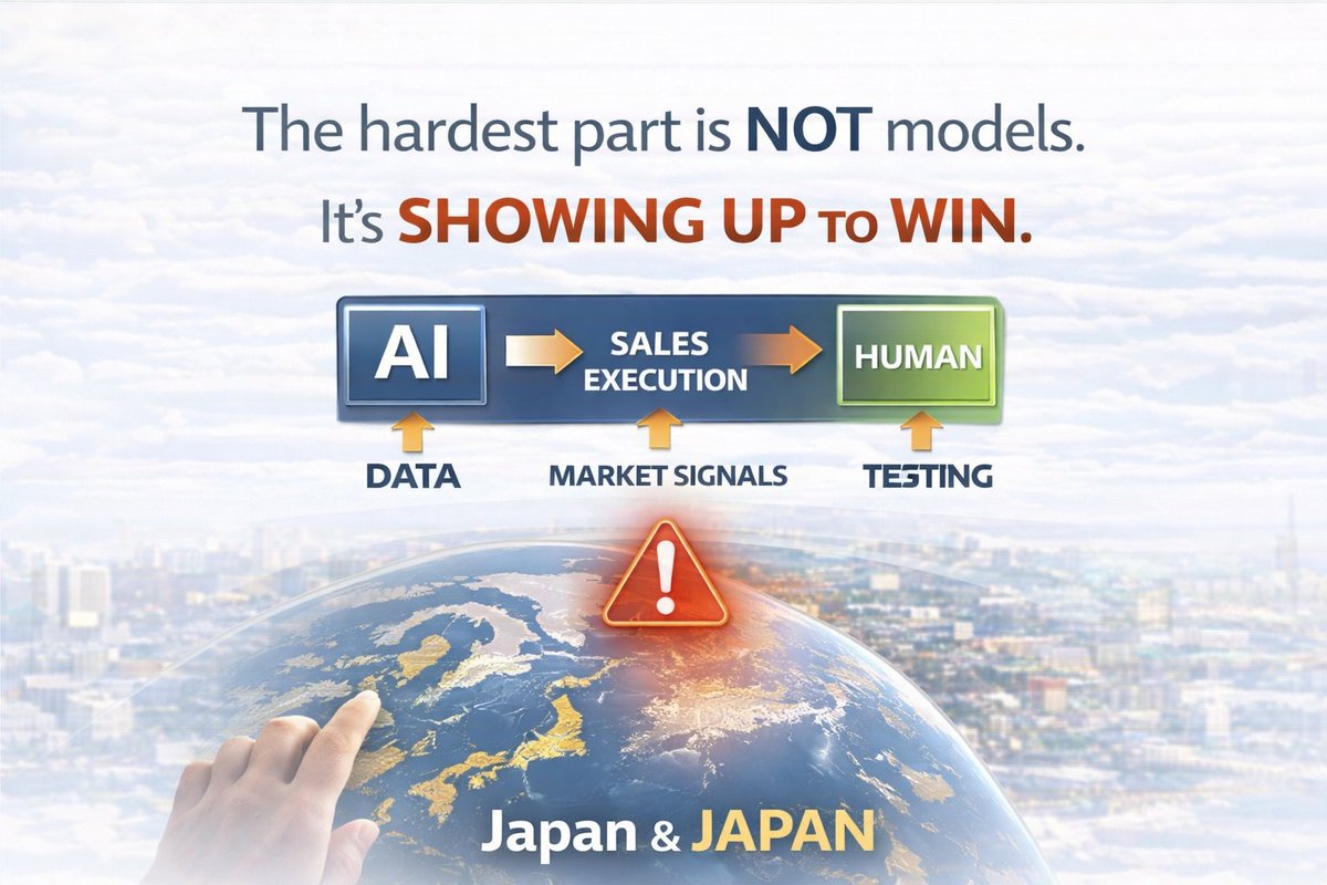 SayarHis51's tweet photo. Execution is the moat.
In B2B. https://t.co/T91iIeai3d