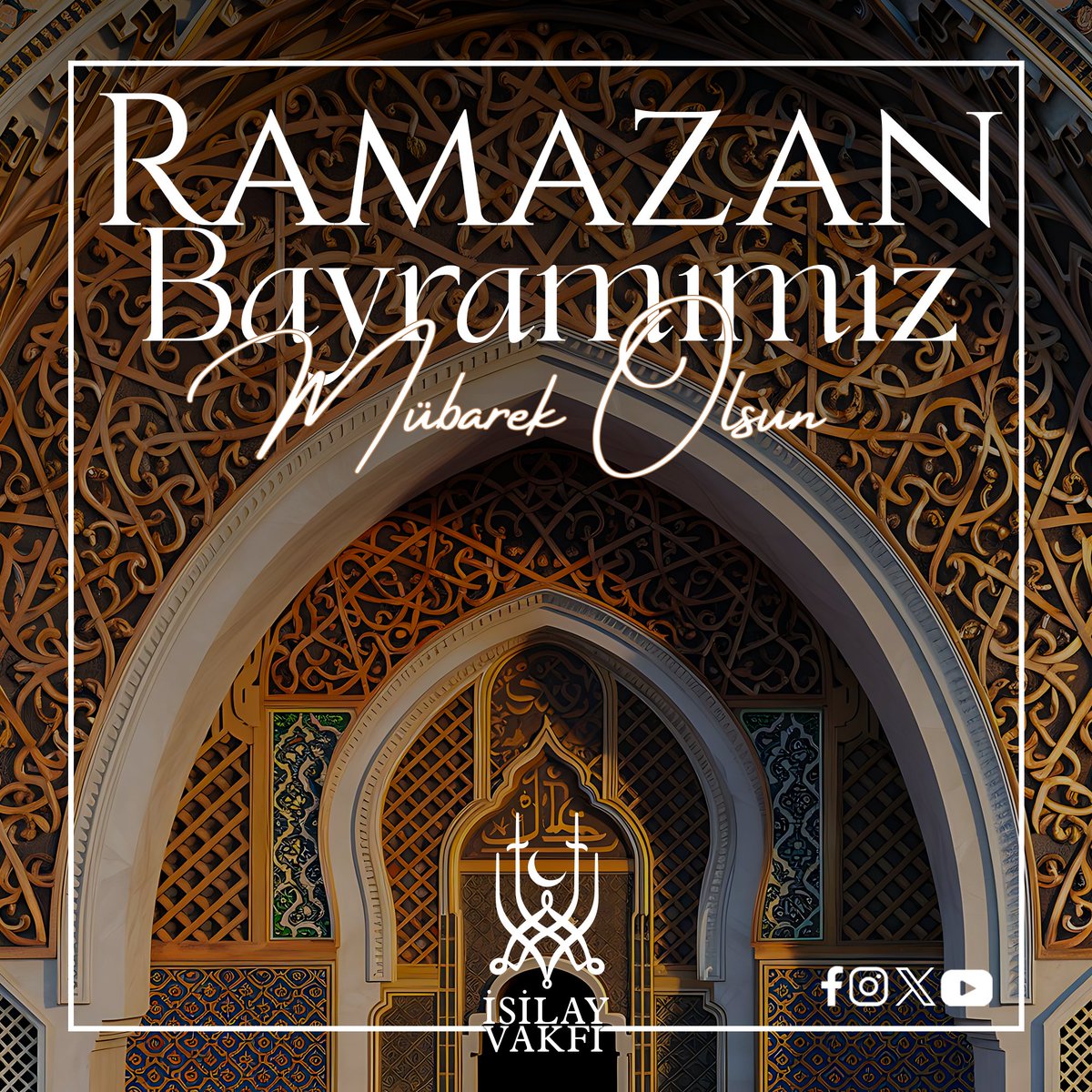 isilayvakfi's tweet photo. Birlik, beraberlik ve huzur dolu bir bayram dileriz. Ramazan Bayramımız mübarek olsun. 🌙 https://t.co/I26tdB73A2