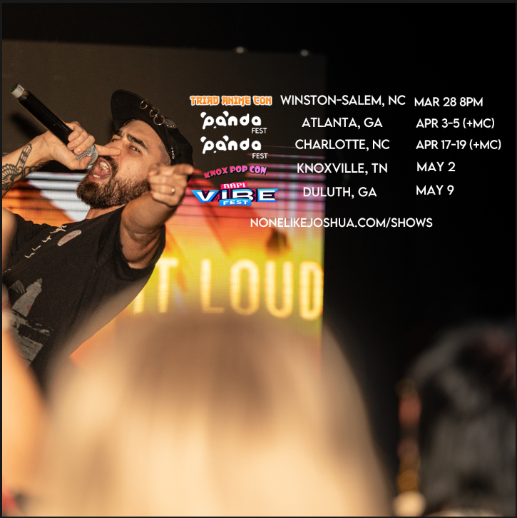 None Like Joshua @ Triad Anime 3/27-28 tweet media