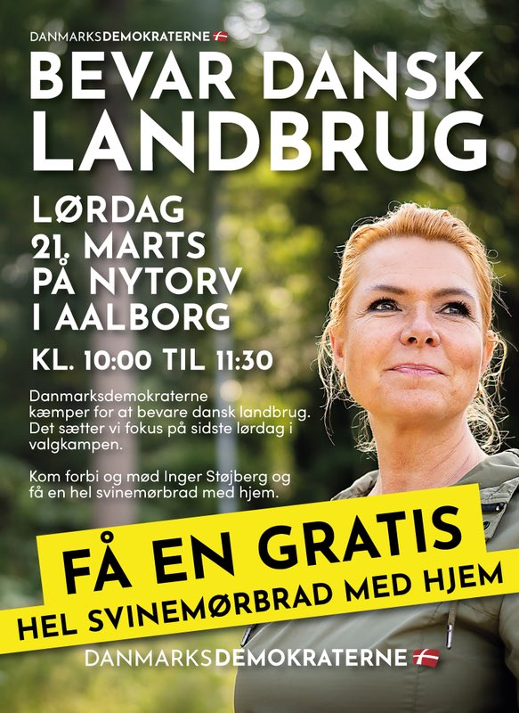 Inger Støjberg tweet media