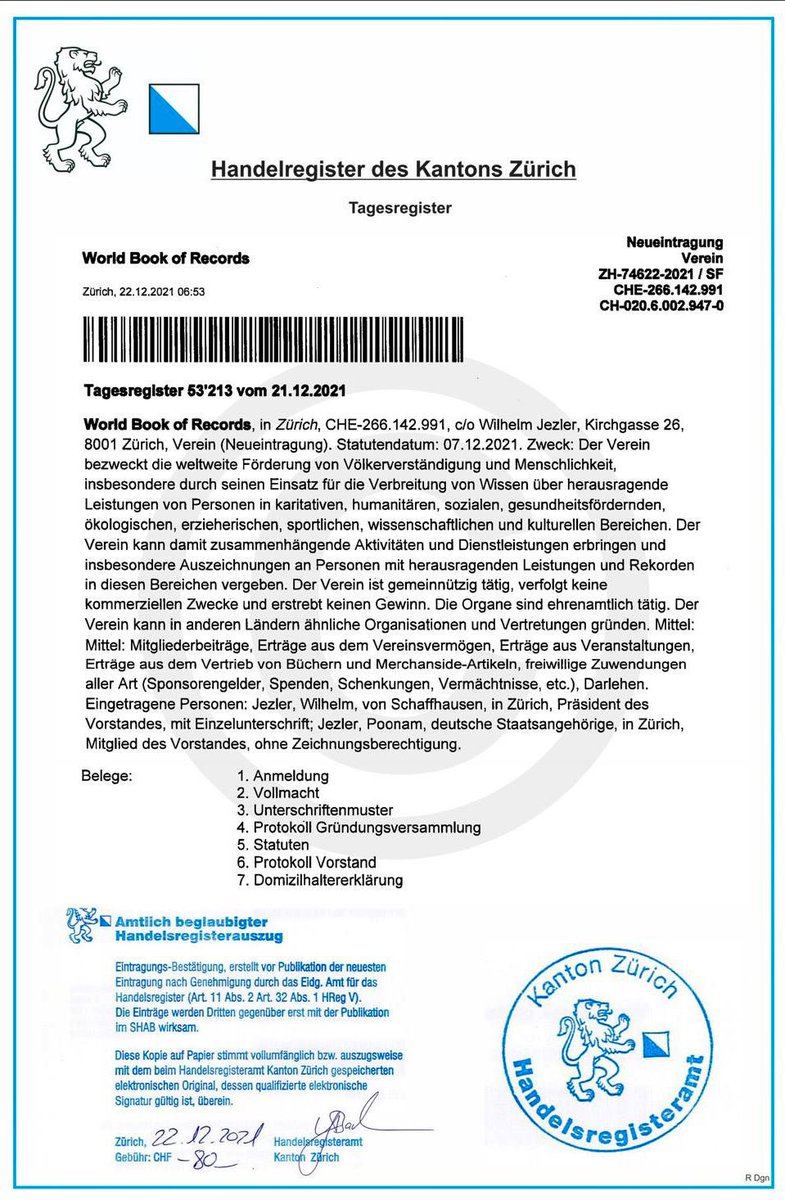 World Book of Records tweet media