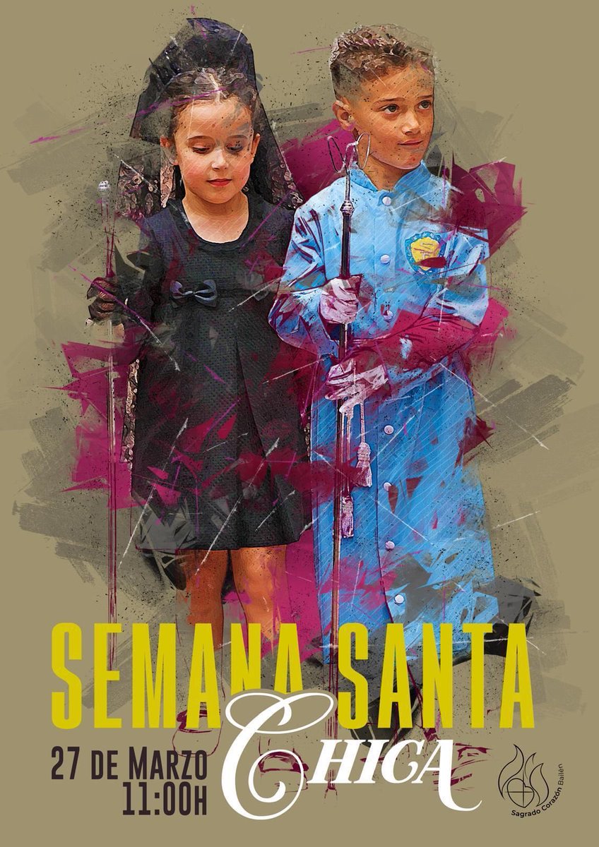 El próximo viernes 27 tendrá lugar nuestra Semana Santa Chica a las 11:00h.
ITINERARIO: Salida del Colegio Sagrado Corazón, calles Isabel La Católica, Zarco del Valle, María Bellido, Cristóbal Colón, Plaza Prim, América, Nuestra Señora de Zocueca e Isabel La Católica.