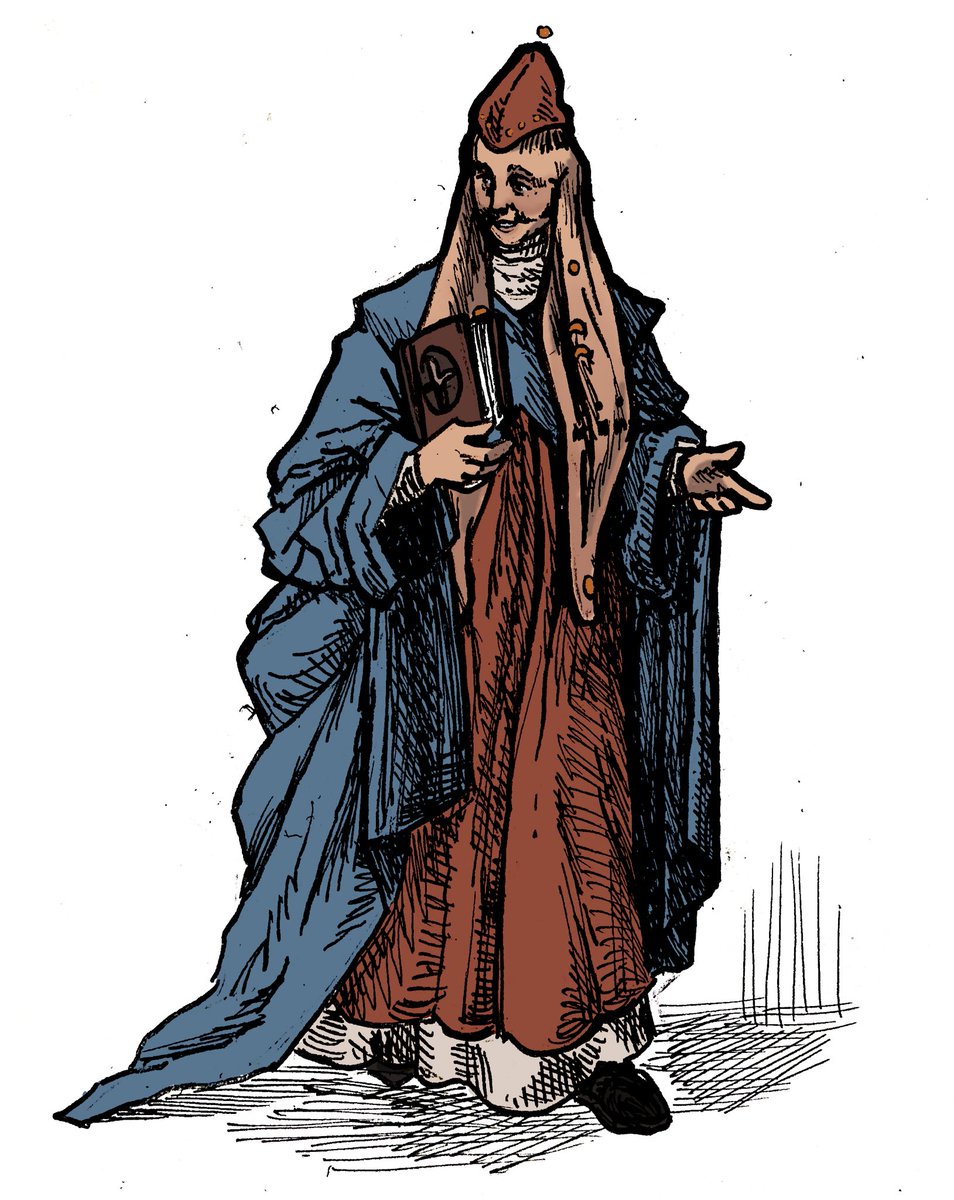 illwilledomen's tweet photo. Elder panotti in Gomelan garb. The Panotti are small, lop-eared people from the hotter regions of the World. #splitworld https://t.co/yKiKsDPyHL