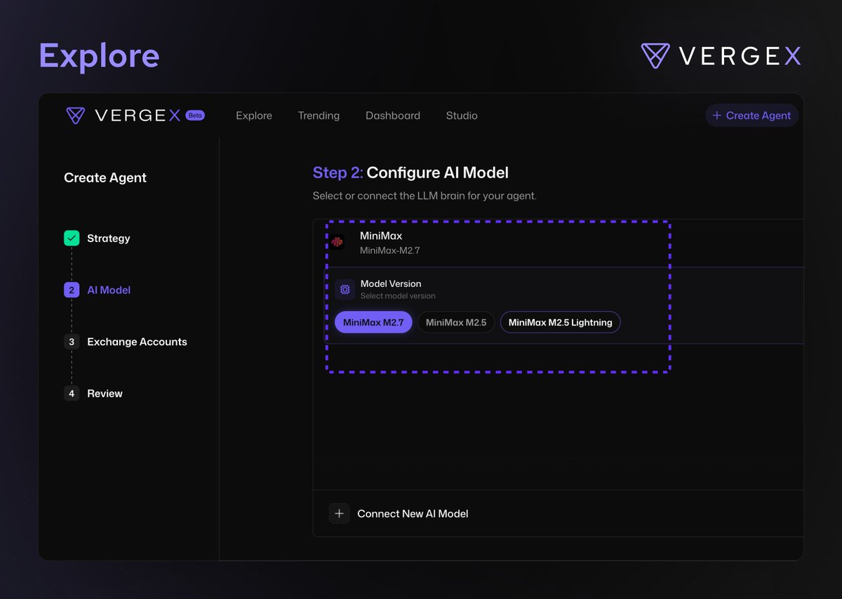 VergeX AI tweet media