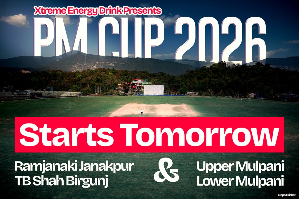CricketNep's tweet image. Starting Tomorrow! 🎖️

#NepalCricket