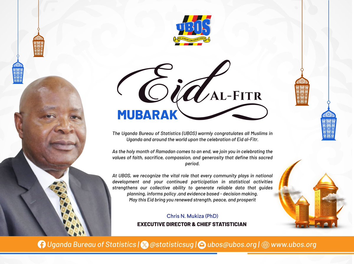 Uganda Bureau of Statistics (UBOS) tweet media