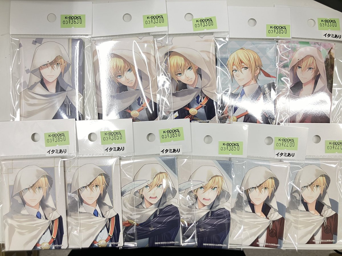 入荷情報】 刀剣乱舞 とうらぶ スクエア缶バッジ 山姥切国広 まとめて