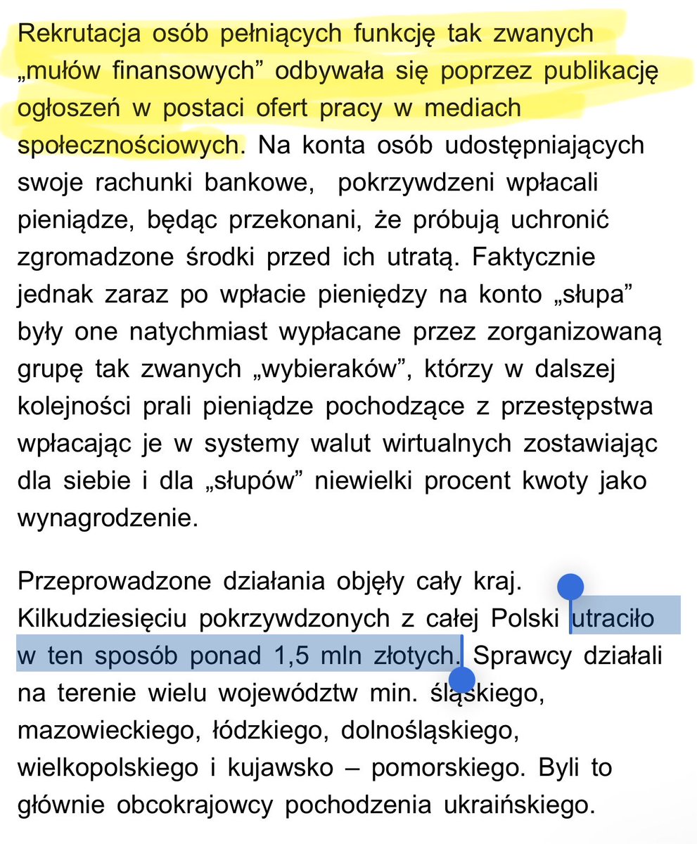 niebezpiecznik's tweet photo. Zupełnie nam nie przykro. Brawo @PolicjaCBZC 👏 grupa oszustów okradając Polaków metoda na pracownika banku została rozbita. Zatrzymano 60 osób, w tym zrekrutowanych po ogłoszeniach wybieraków. 

Śledztwo prowadzone jest pod nadzorem Prokuratury Okręgowej w Katowicach. https://t.co/glbxXWcVCU