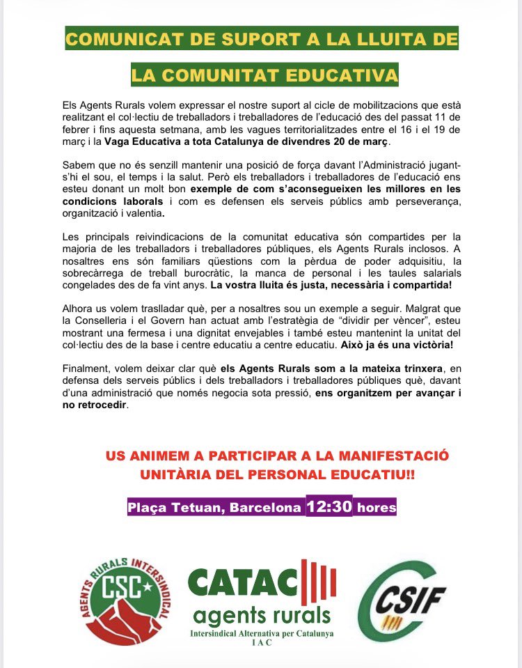 LA INTERSINDICAL tweet media