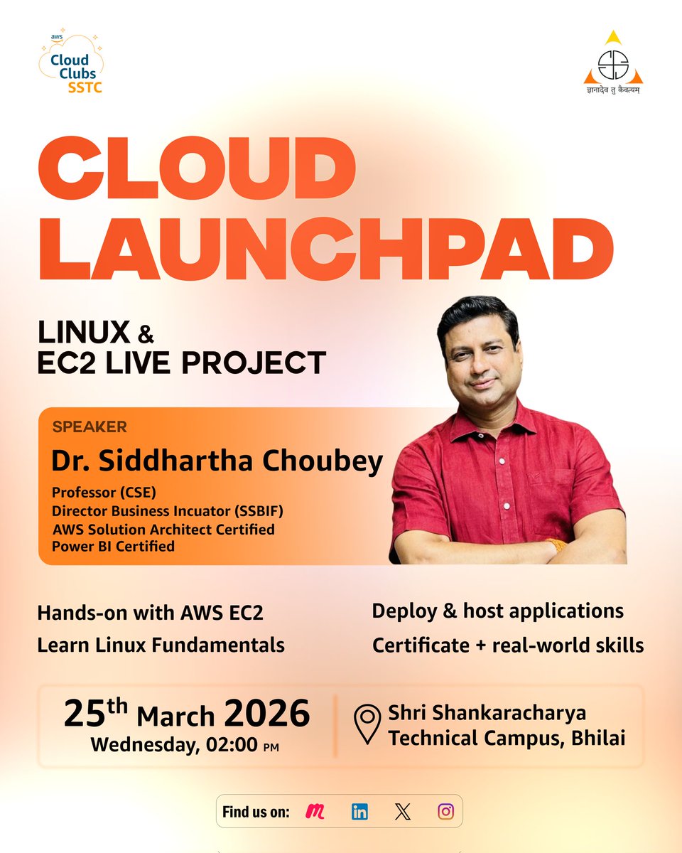 AWS Cloud Club SSTC tweet media