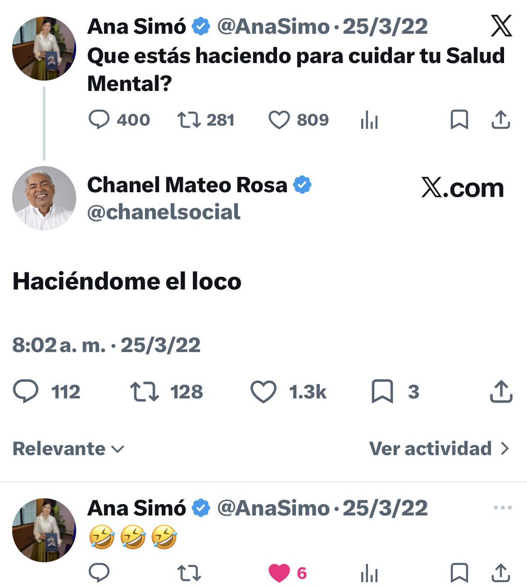 Chanel Mateo Rosa tweet media