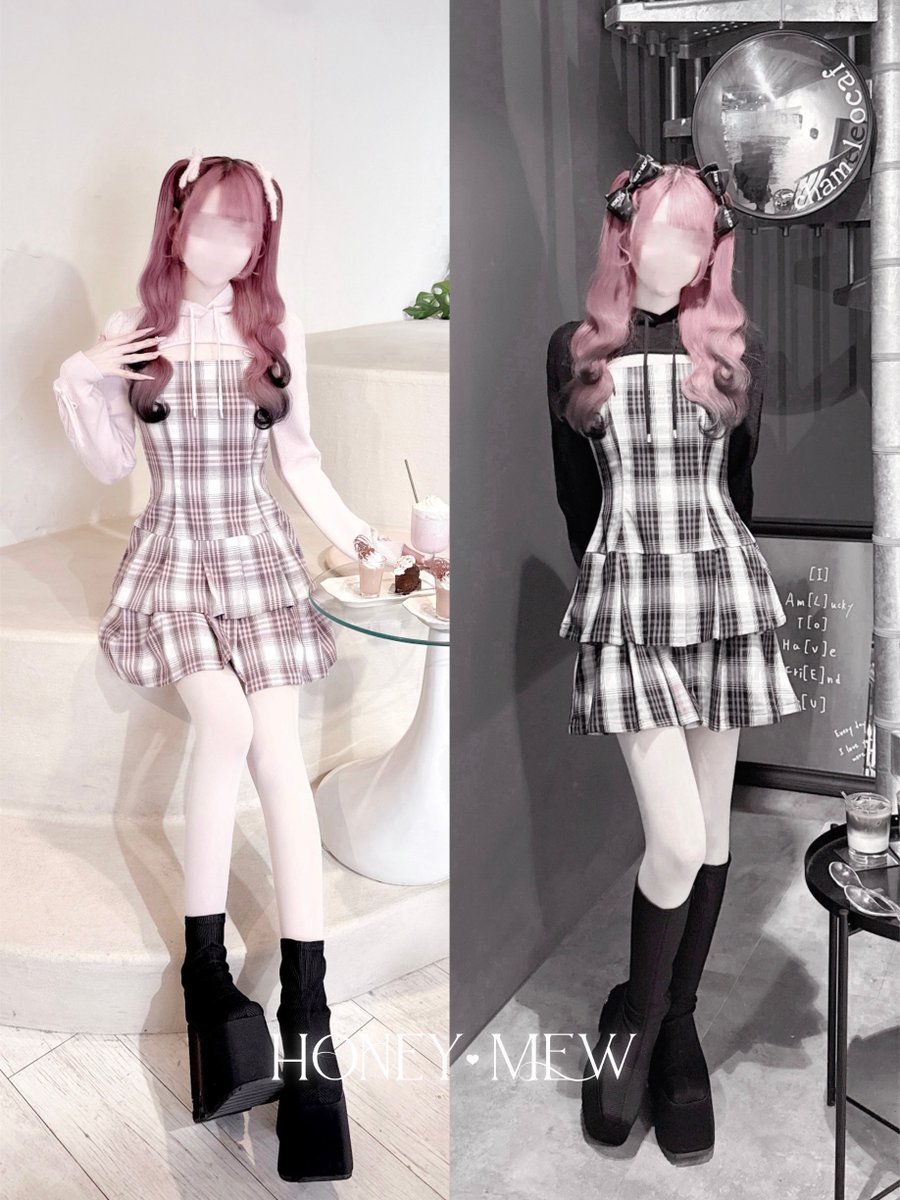 ┈ ♥︎ 𝑨𝒗𝒂𝒊𝒍𝒂𝒃𝒍𝒆 𝑵𝒐𝒘 ♥︎ ┈ Hooded Bolero Check