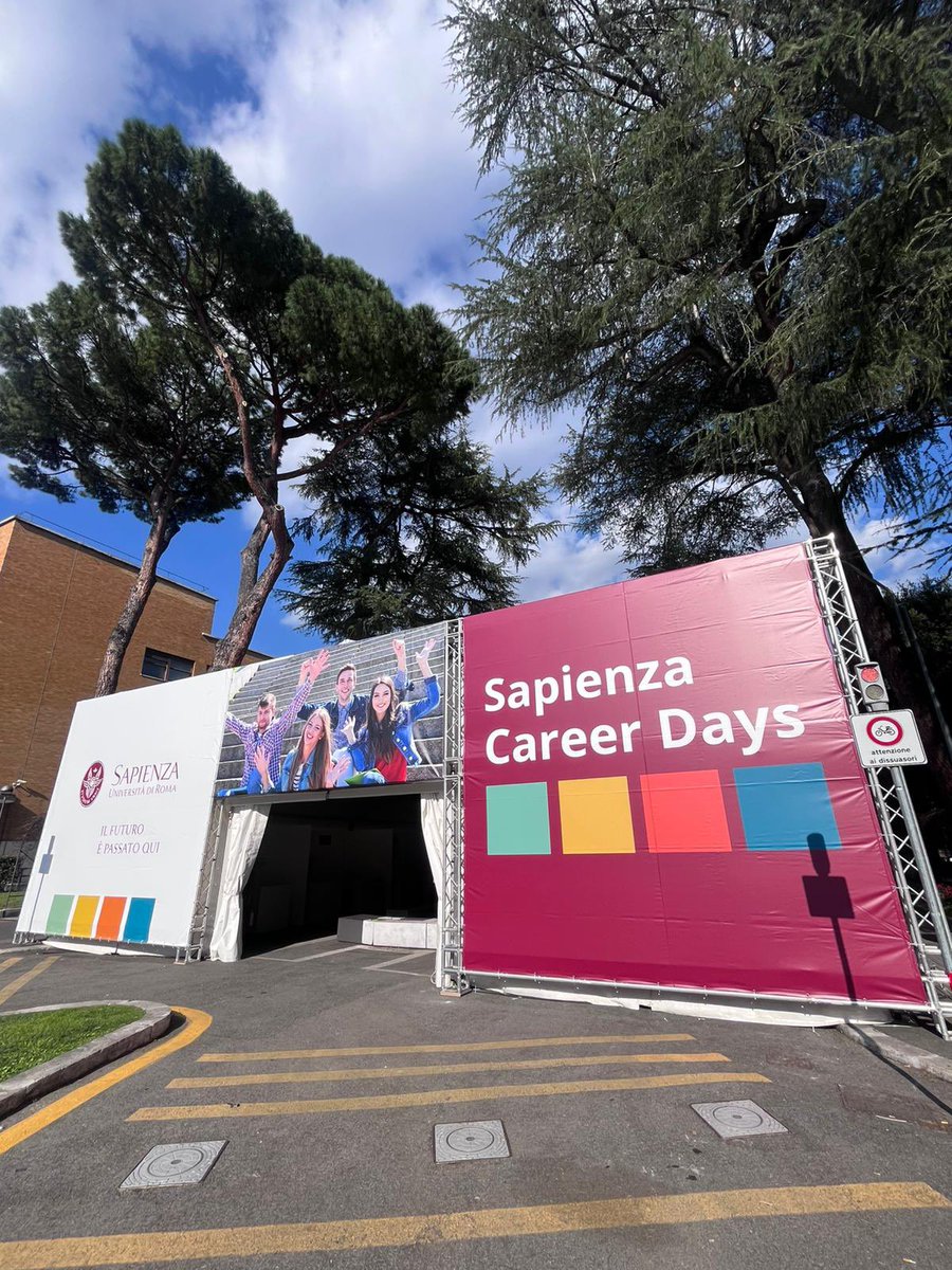 Atmo_IT's tweet photo. Torna l’appuntamento con i Sapienza Career Days, il principale evento di incontro con il mondo del lavoro dell’Ateneo.
Allestimenti by#Atmo https://t.co/5RpzfnuAQ7