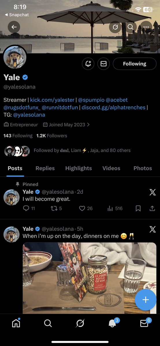 Underdog tweet media