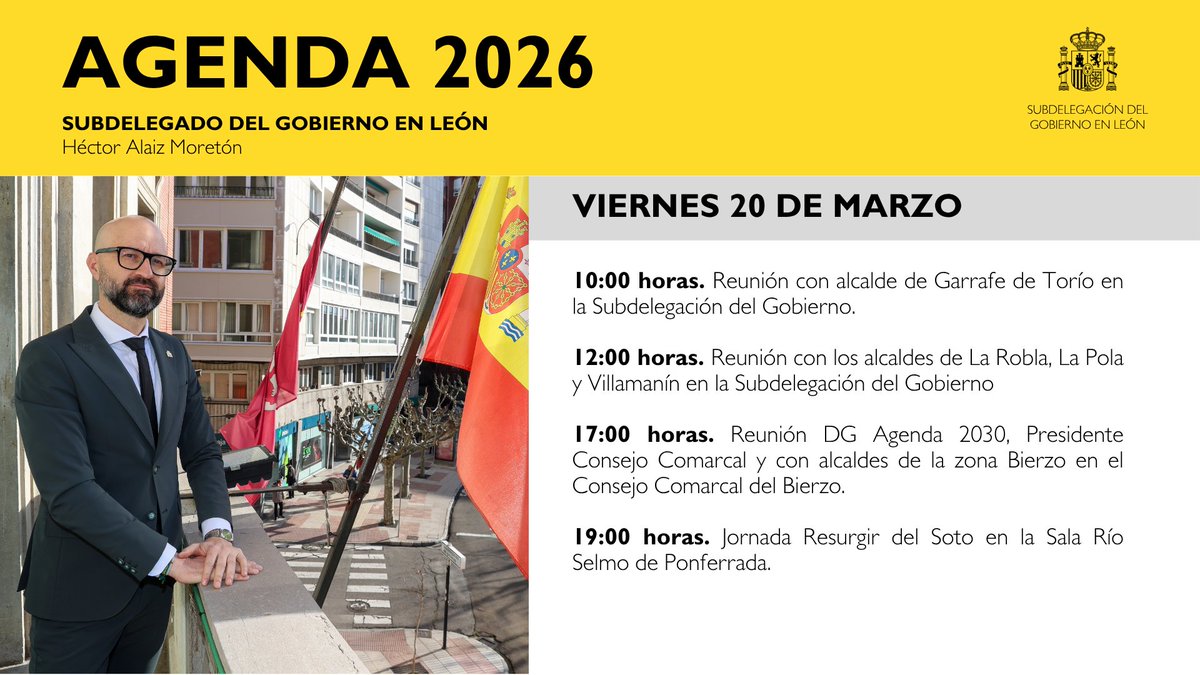 Subdelegación del Gobierno en León tweet media