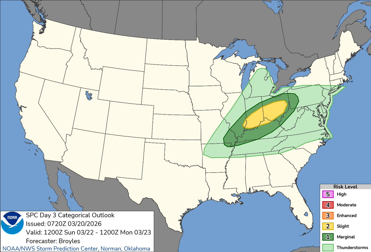 NWS Storm Prediction Center tweet media