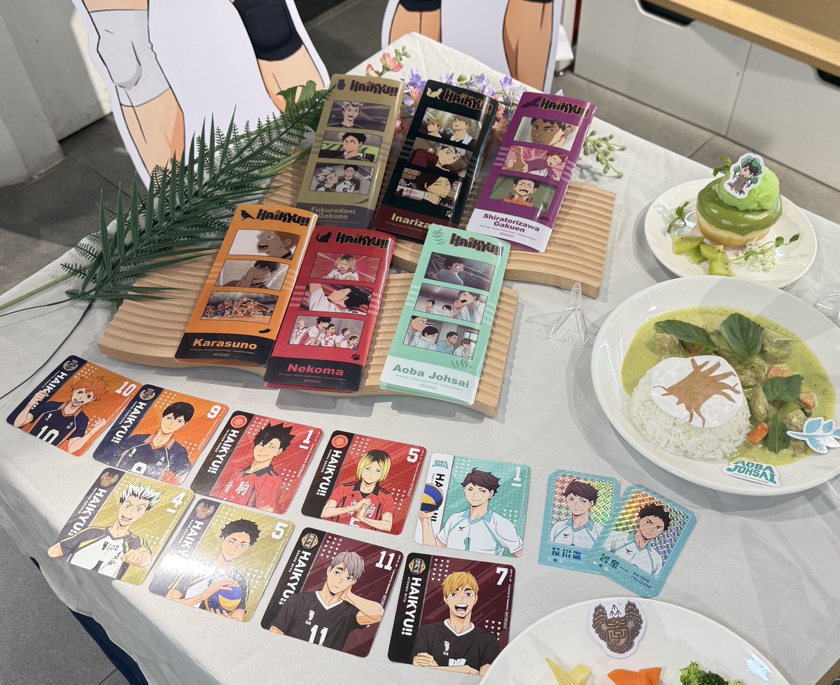 คาเฟ่ไฮคิวที่ mbk ชั้น 7  กรี๊ดดดดดดด

#fanfanscafeth