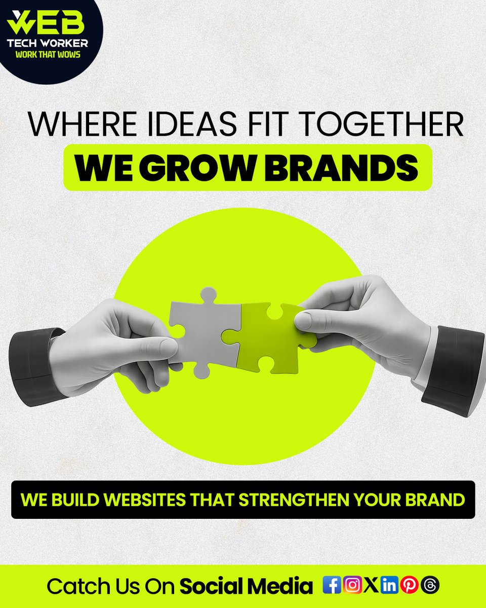 webtechworker's tweet image. Build Smarter. Grow Faster.

We turn your ideas into powerful digital experiences. From stunning designs to high-performing websites, we help your brand stand out and scale faster in today’s competitive market.

#Webtechworker #WebDevelopment #BrandIdentity #DigitalAgency