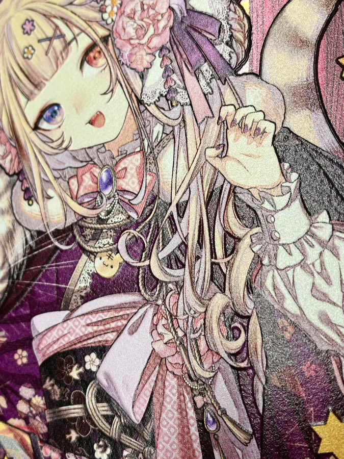 虎の少女ちゃんのMCAお迎えありがとうございます!メタルの質感と細部の凹凸の立体感がすごい…虎が浮き出てます!実物すごく綺麗で自分用に欲しい…🐯
サインを入れてお渡ししたのでお届けまでお待ちください🙏✨ 