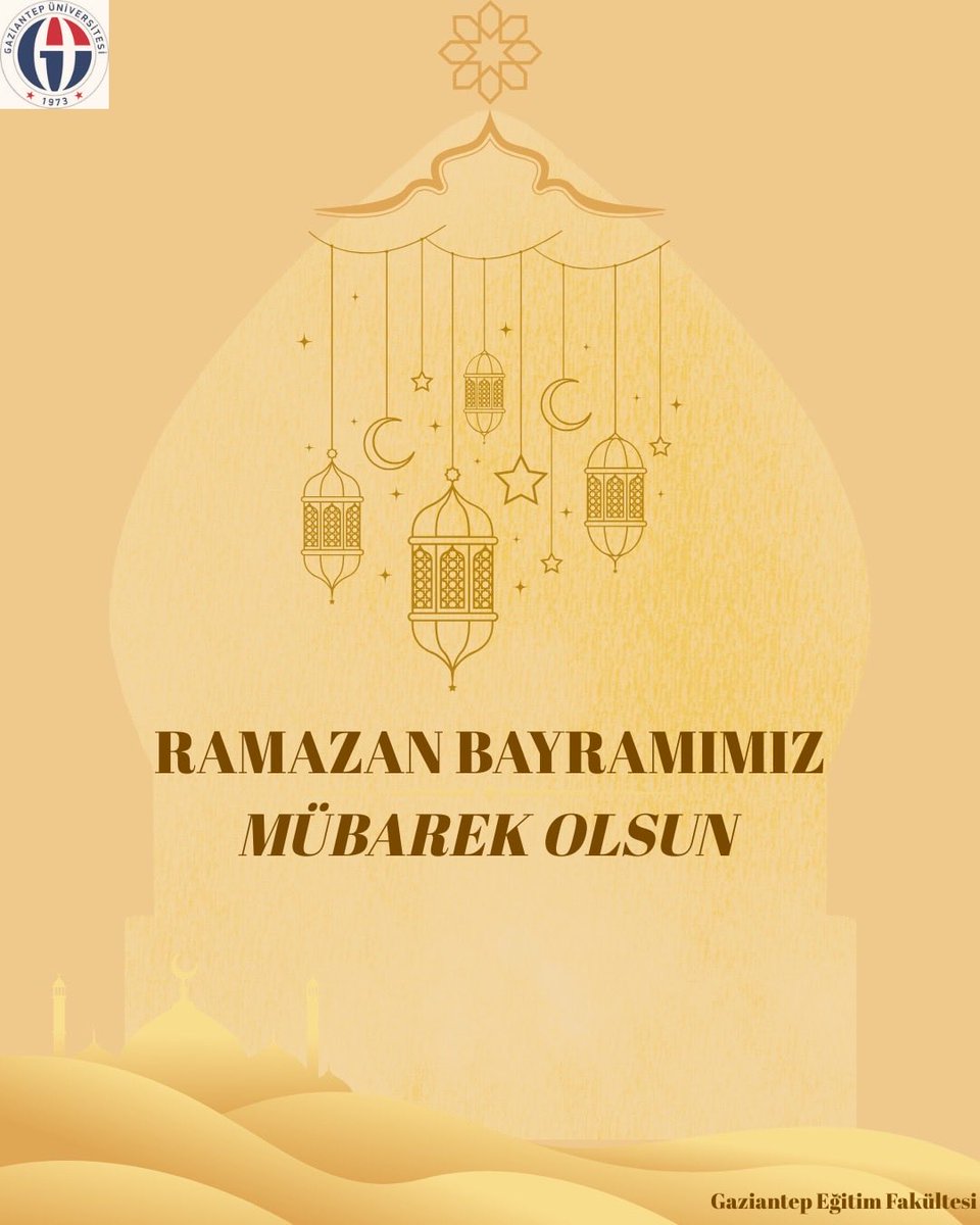 GaunEgitim's tweet photo. Ramazan bayramınızı kutlar, sağlıkla, huzurla ve mutlulukla geçirmenizi temenni ederiz 🌙🎉

#ramazanbayramı
#gaunegitim https://t.co/ODxFnrdrz3
