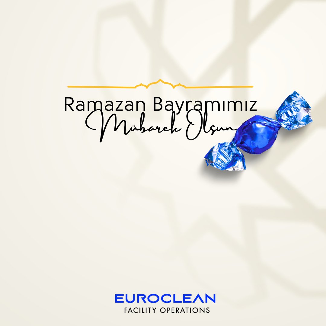 eurocleancomtr's tweet photo. Sevdiklerinizle aynı sofrada buluştuğunuz, paylaşmanın ve birlikte olmanın kıymetini hissettiğiniz huzur dolu bir bayram dileriz.

Ramazan Bayramımız mübarek olsun. https://t.co/uma1zAYfFF