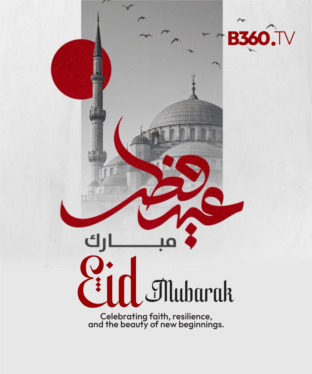 Business360t's tweet photo. Eid Mubarak 🌙✨
Celebrating faith, resilience, and the beauty of new beginnings.

May this season bring you peace, joy, and renewed strength.

👉 Stay inspired with more meaningful stories on B360TV.

#EidMubarak #B360TV #Inspiration #Faith #NewBeginnings #Storytelling https://t.co/hATfshVS3O