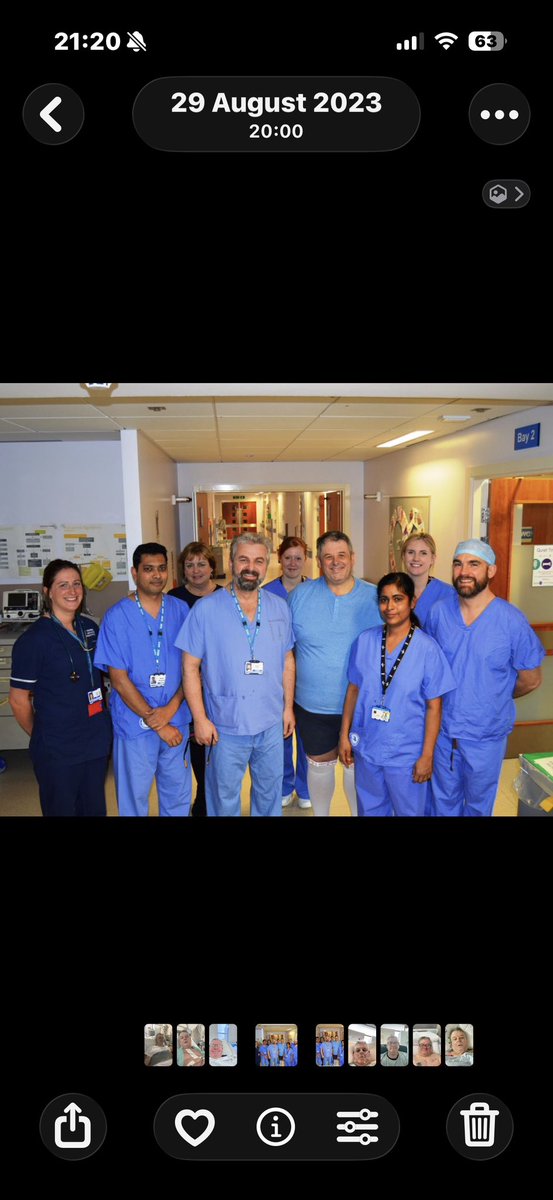 Dougsbluebear's tweet photo. 9 years today this team saved my life Aortic Dissection 💙💙💙 https://t.co/ixHj8veumN