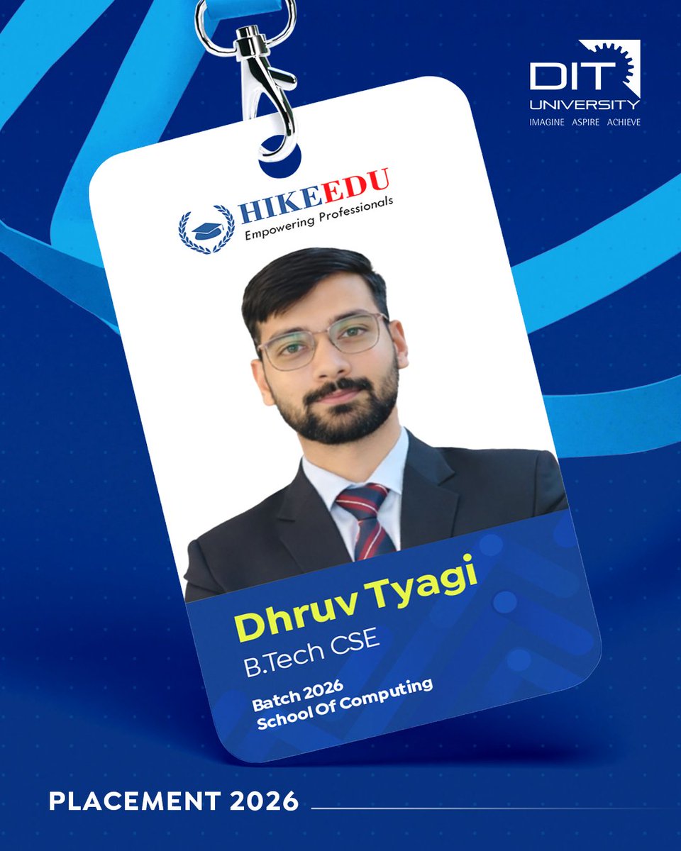 DIT University tweet media