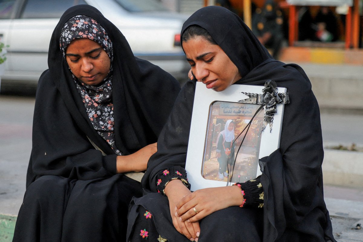 Ramadan it means heat 
Before sun up we greet
Tired at sunset we meet 
They bomb us as we eat

Photo - [Amir Hossein Khorgooei/Reuters for Al Jazeera]