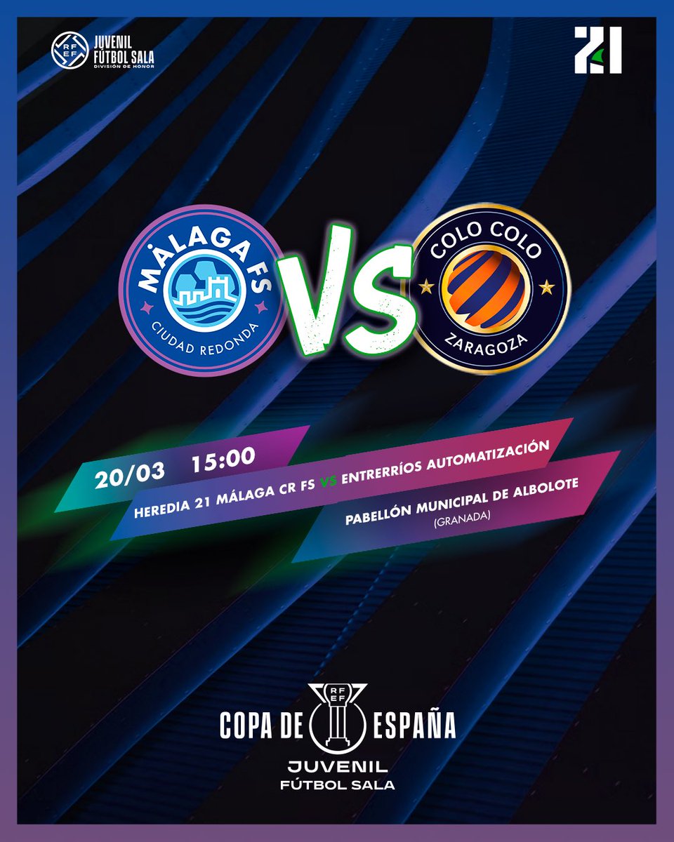 Heredia 21 Málaga Ciudad Redonda FS tweet media