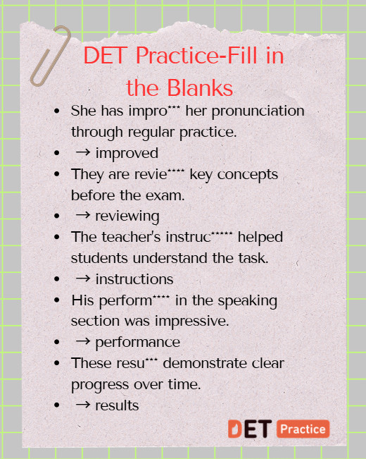PracticeDET's tweet photo. DET Friday Check-in
Review your week. Share your progress.
Stay consistent for the Duolingo English Test.
🎯 https://t.co/pOV9CKz3DV – 3-day FREE VIP
#DET #DuolingoEnglishTest #FridayCheckIn #StudyProgress https://t.co/sidGkt7utl