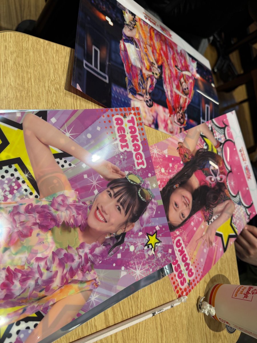 mtmnstr's tweet photo. ウェンディーズでれにちゃんのクリアファイル当たった🫰😉 https://t.co/9lksOrAXml