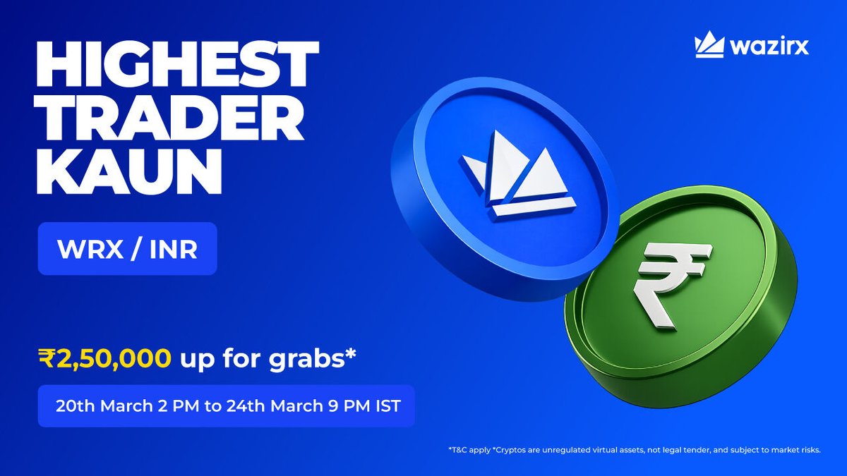 WazirX: India Ka Bitcoin Exchange tweet media