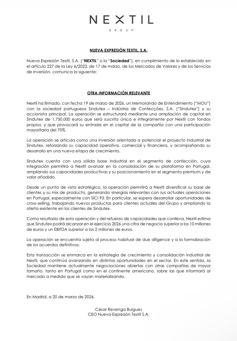 Noticias Nextil tweet media