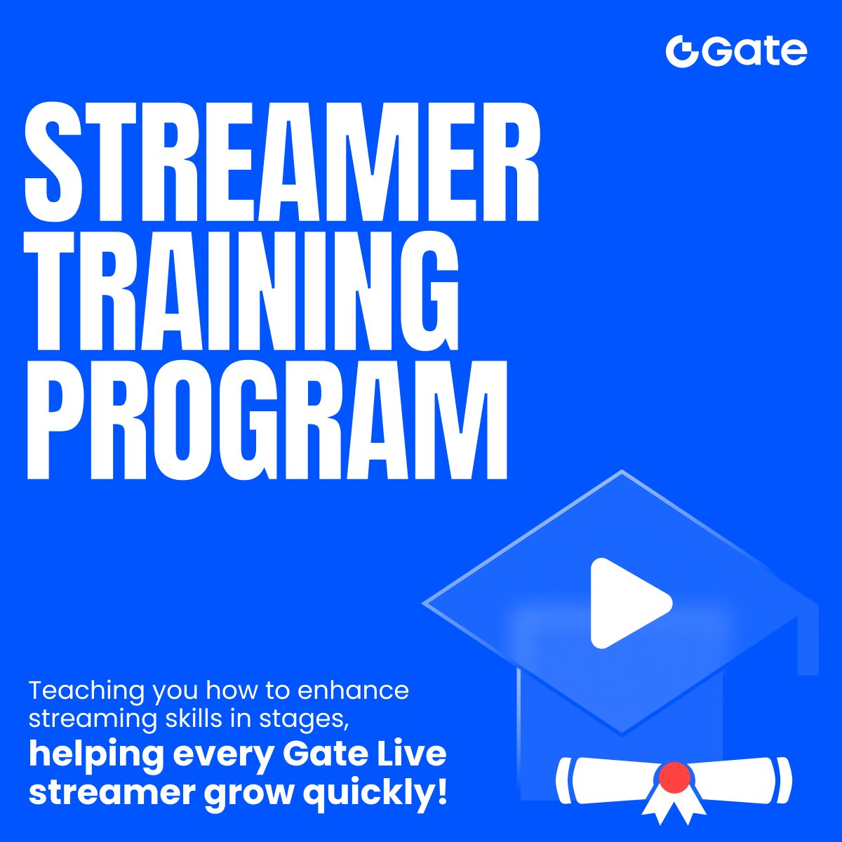 Gate Live | Streamers Wanted tweet media