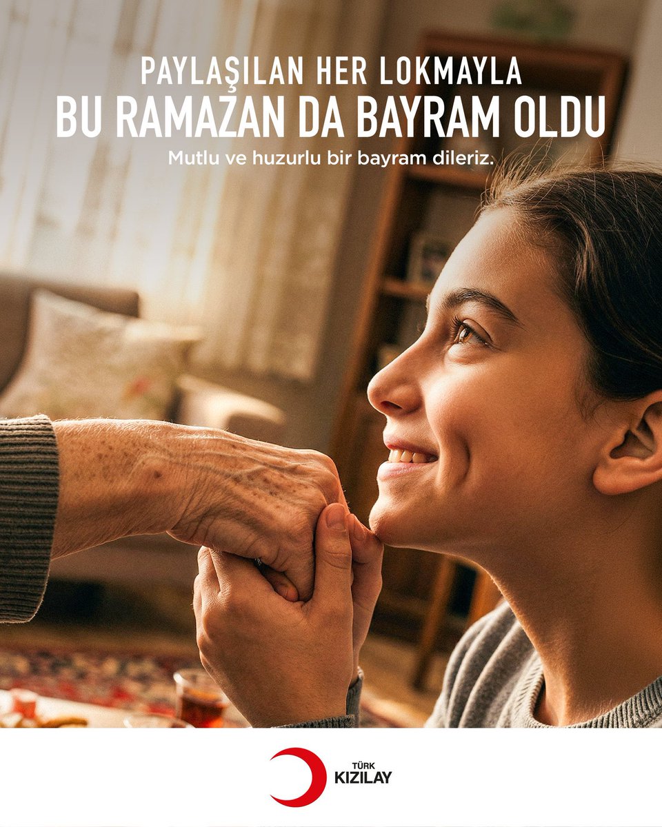 Bayram sevincimiz bir. 🌙

Bir Ramazan boyunca dayanışmayı birlikte büyüttük. İyiliğe omuz veren tüm bağışçılarımıza teşekkür ediyor, Ramazan Bayramı’nın sağlık, huzur ve mutluluk getirmesini diliyoruz. ❤️

Ramazan Bayramımız mübarek olsun. #SensizOlmaz  <a href="/TacettinKumet/">Tacettin Kümet</a>