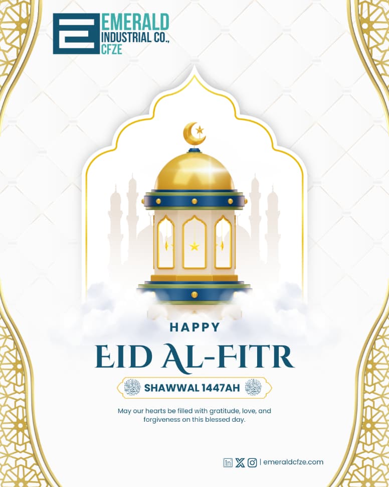 emeraldcfze's tweet photo. Celebrating a season of reflection, gratitude, and togetherness 🌙✨
Eid Mubarak from all of us.
#EidMubarak #EidUlFitr #CompanyCulture #TeamSpirit #Grateful #Celebration #EmeraldIndustrial https://t.co/sqz2DFNIfw