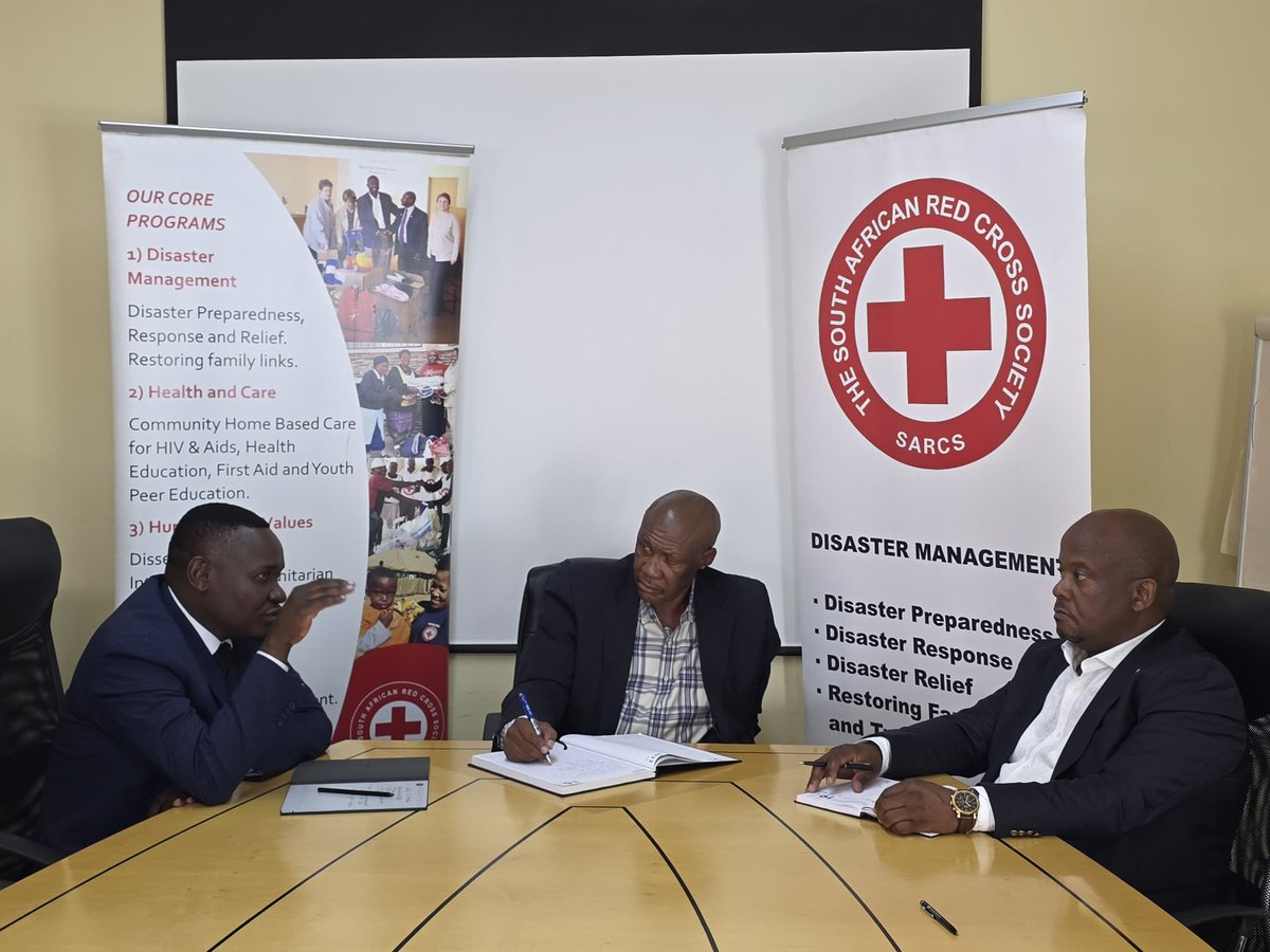 The South African Red Cross Society (SARCS) tweet media