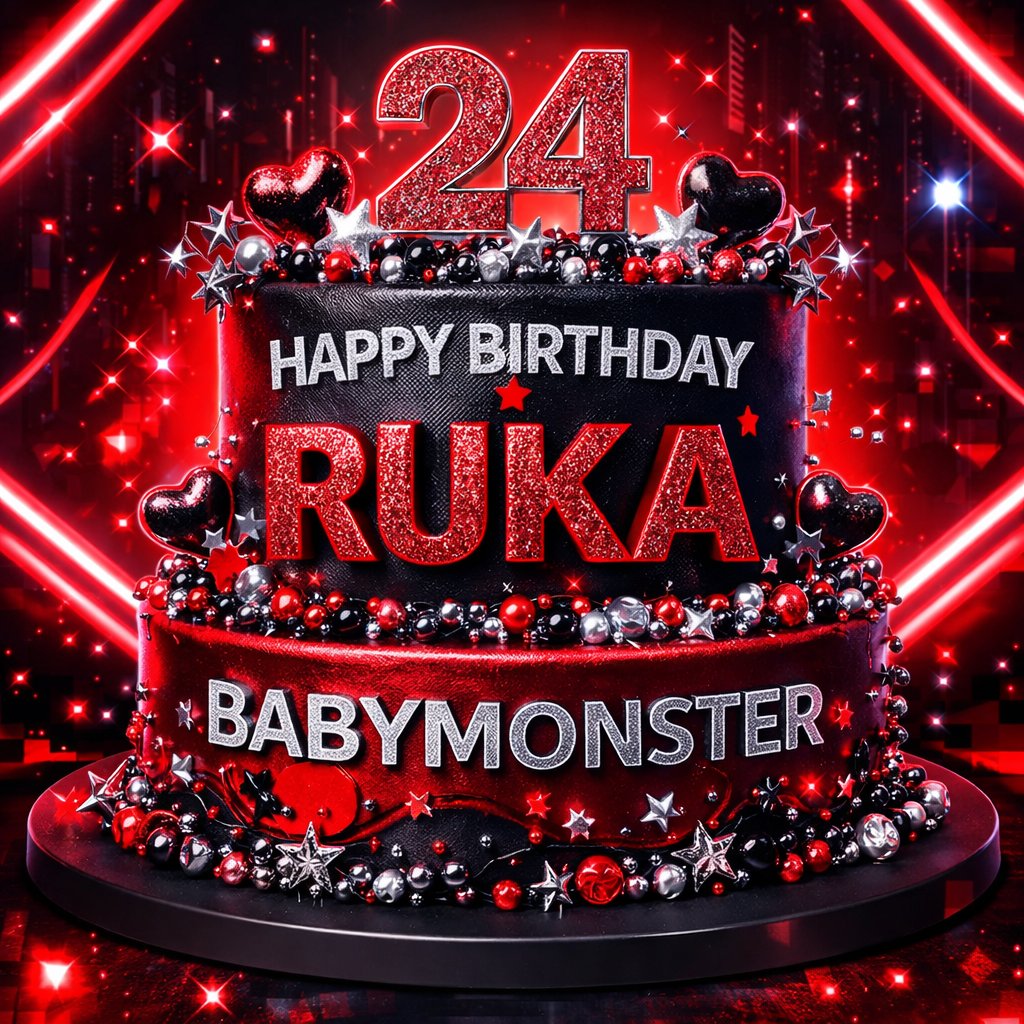 RudrakshBhai1's tweet photo. 🎉Happy Birthday to our Swag Queen Ruka 👑🖤
Calm aura, powerful stage presence & endless charm 🔥
Truly kawaii yet iconic @YGBABYMONSTER_ always shining worldwide so bright🌏
MONSTIEZ forever with you, keep shining👑💚
#HappyRukaDay #RUKA #BABYMONSTER #MONSTIEZ #KPOP #SwagQueen https://t.co/9aAySW0opT
