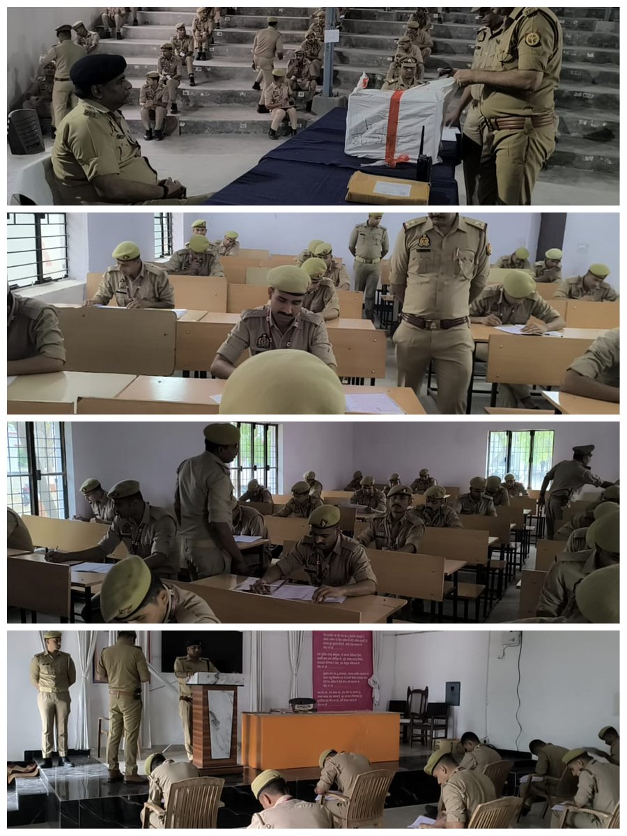 ♦️*RTC- 28वीं वाहिनी पीएसी इटावा*❗⭕
     
      📝अन्तः कक्षीय परीक्षा चतुर्थ समूह📋
              
महोदय,
          आज दिनांक 20.03.2026 को सेनानायक महोदय श्री अनिरुद्ध कुमार  के  निर्देशन में  सहायक सेनानायक श्री आलोक अग्रहरि द्वारा सकुशल संपन्न कराया गया |