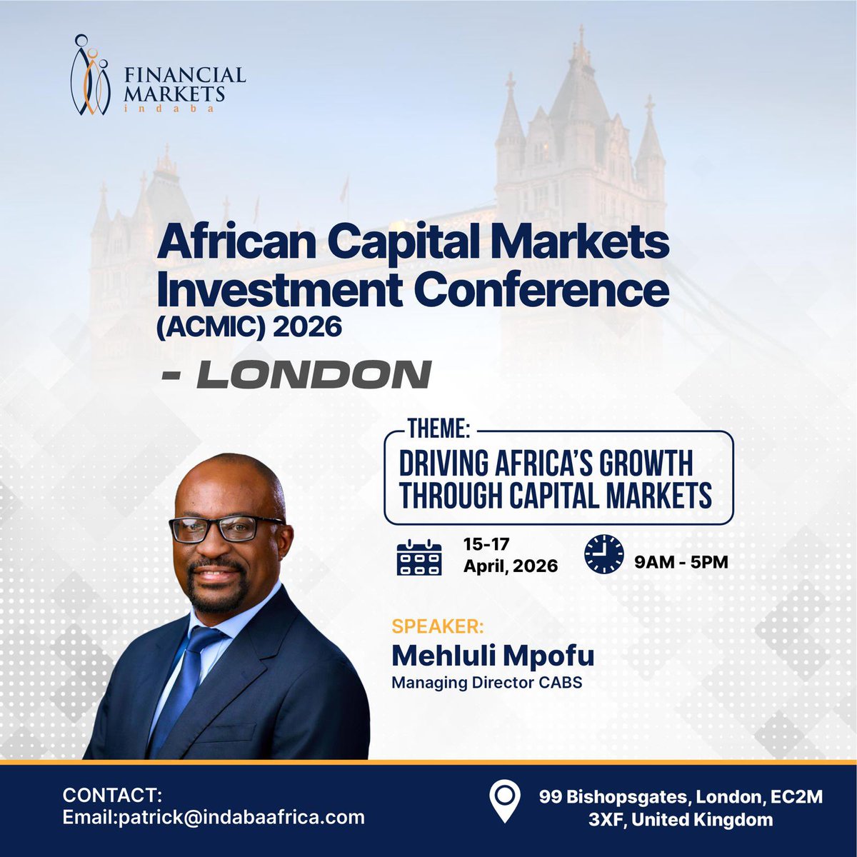 Fin Markets Indaba tweet media