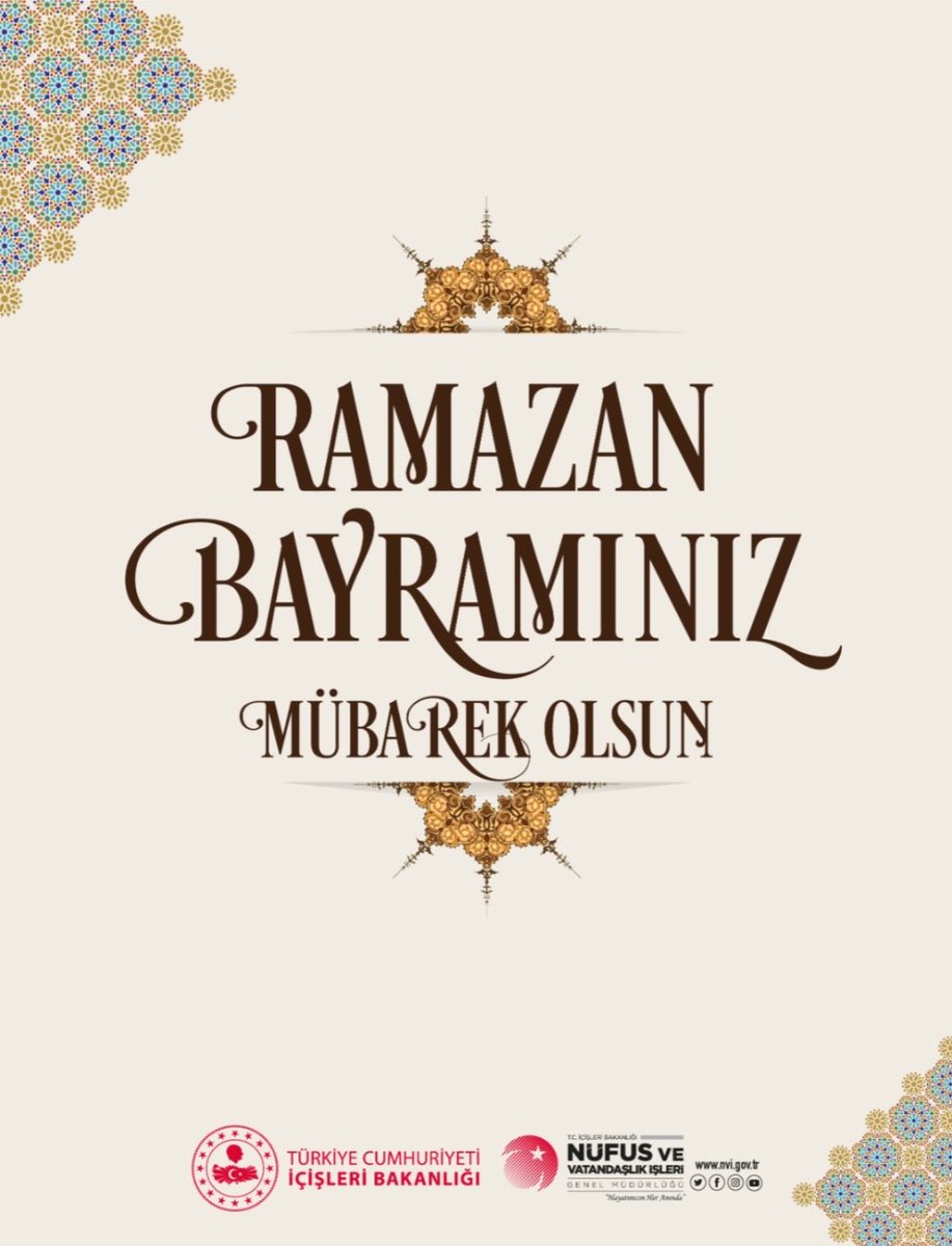 Nüfus ve Vatandaşlık İşleri Genel Müdürlüğü tweet media