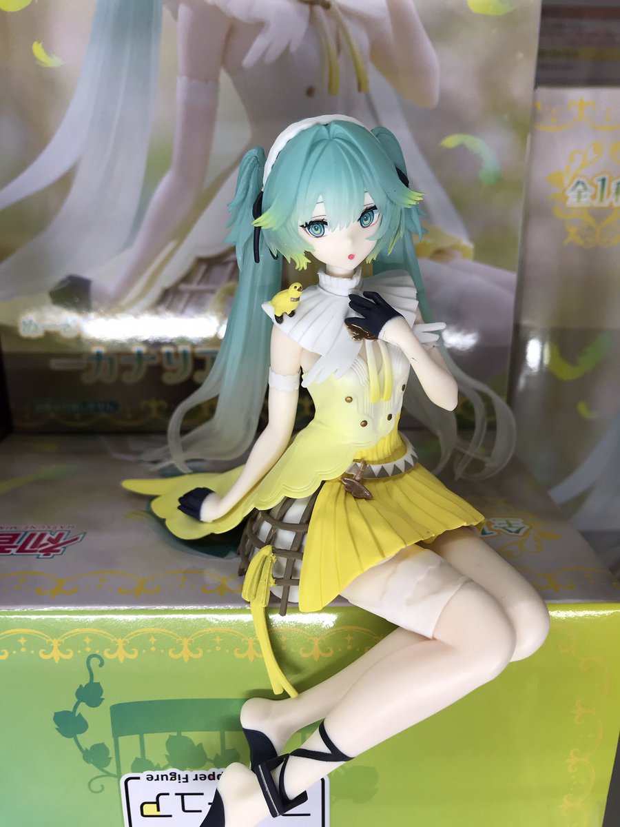 初音ミク ぬーどるストッパーフィギュア-カナリア-が本日入荷
