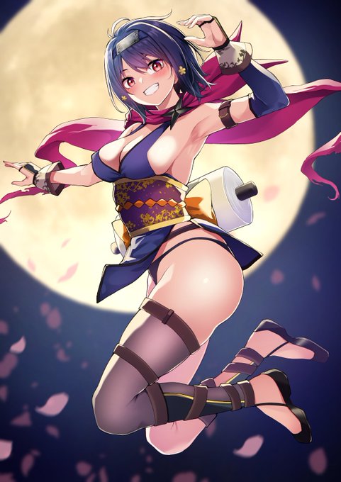 【Skeb】くノ一水野愛さん 