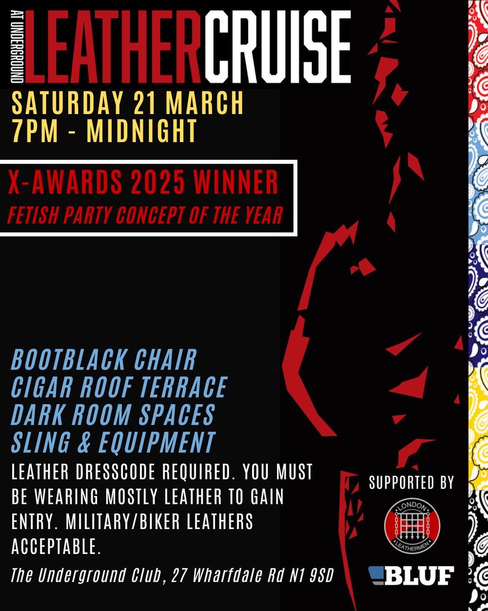 Leather Cruise at Underground tweet media