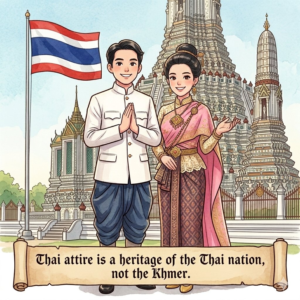 "protect #ChudThai &amp; #ThaiCulture from Cambodia claim"  #กระทรวงวัฒนธรรมมีไว้ทำไม <a href="/PR_MCulture/">PR CULTURE</a>
<a href="/bhumjaithai_TH/">พรรคภูมิใจไทย</a> <a href="/SihasakPh/">Sihasak Phuangketkeow</a>